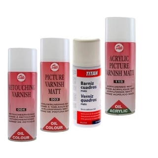 Barnices en espray