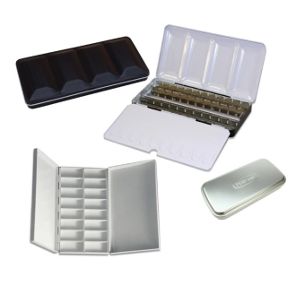 Cajas vacias acuarela