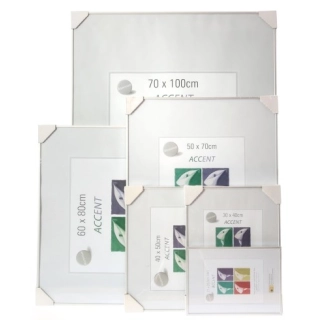 Marcos Aluminio Plata