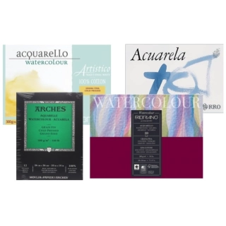 Acuarela y Tempera
