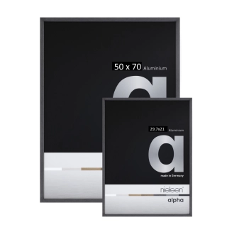 Marcos Aluminio Gris