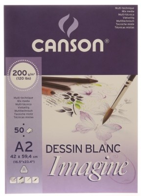 BLOC IMAGINE CANSON A2 200g.50h.