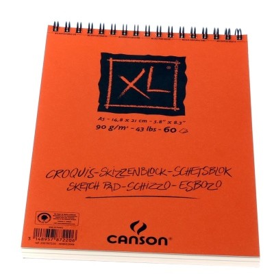 BLOC XL CROQUIS A5 90gr.60 HOJAS