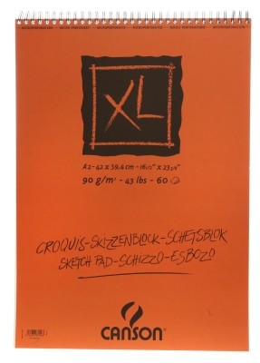BLOC XL CROQUIS A2 90 gr.60 HOJAS