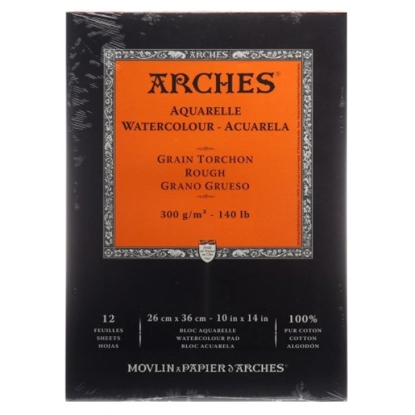 BLOC ARCHES 300gr.GG 36x26 12 hojas