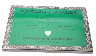 BLOC ARCHES 300gr.GF 31x23 20 HOJAS