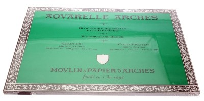 BLOC ARCHES 300gr.GF 51x36 20 HOJAS