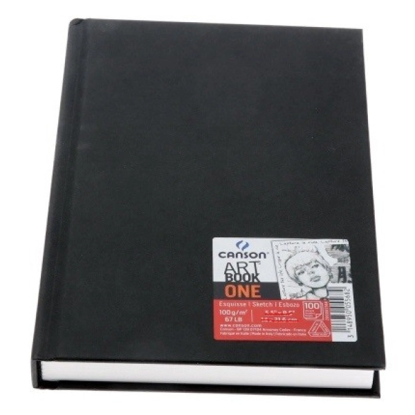 BLOC ONE CANSON 100g.28x21 100h.