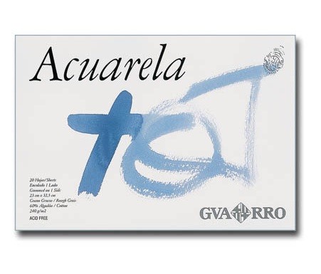 BLOC ACUARELA 240gr.41x33 20 HOJAS