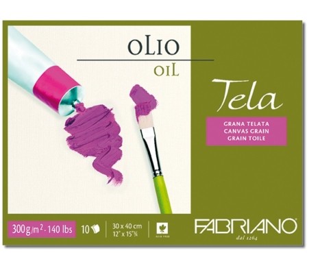 BLOC OLIO  300gr. 40x30 10 HOJAS