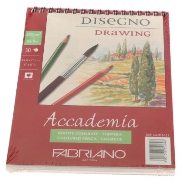 BLOC ACADEMIA 200gr.21x14 30 HOJAS