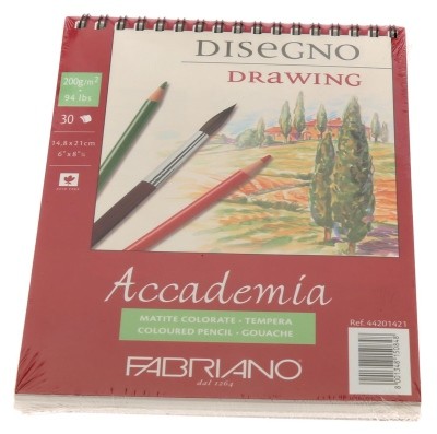 BLOC ACCADEMIA 200gr.A5 30 HOJAS