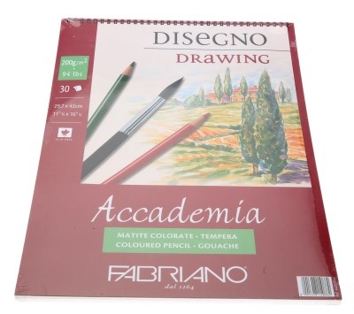 BLOC ACCADEMIA 200gr.A3 30 HOJAS