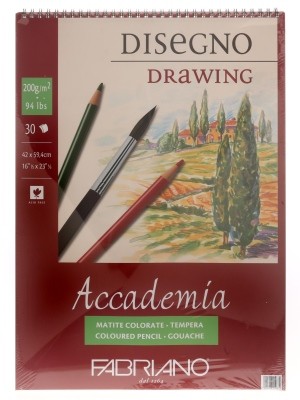 BLOC ACCADEMIA 200gr.A2 30 HOJAS