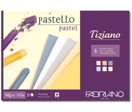 BLOC TIZIANO 160gr. A4 30 HOJAS