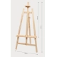 CABALLETE TRIPODE 125 cms.