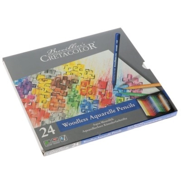 ESTUCHE 24 COLORES AQUAMONOLITH
