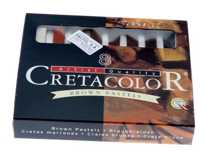 CRETACOLOR ESTUCHE 8 CRETAS TIERRA