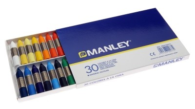MANLEY ESTUCHE 30 COLORES