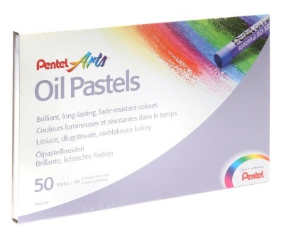 PENTEL 50 PASTELES AL OLEO