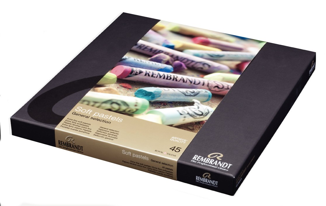 REMBRANDT 45 PASTELES