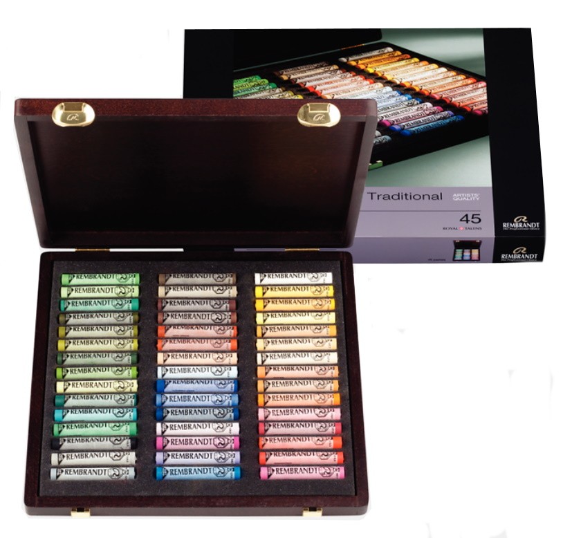 REMBRANDT CAJA 45 PASTELES PAISAJE