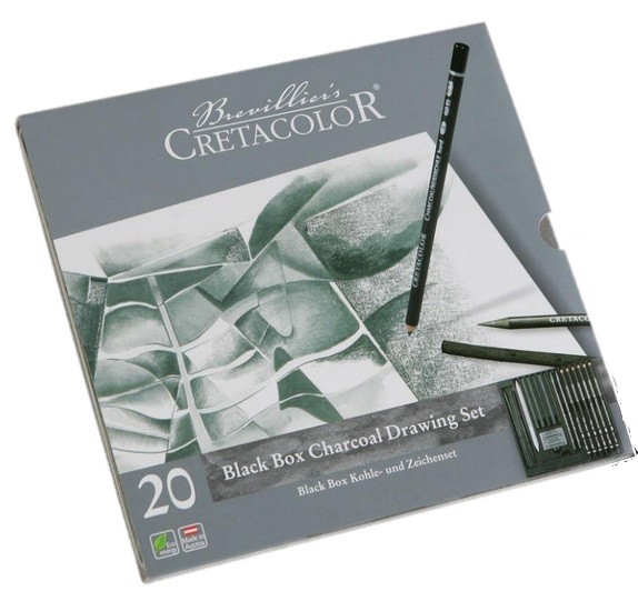 CRETACOLOR BLACKBOX 20 PIEZAS