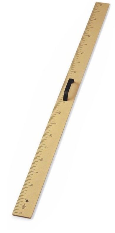 REGLA DE MADERA 100 cms.