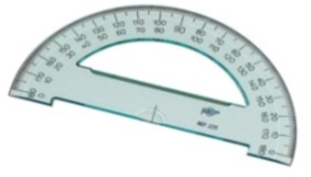 SEMICIRCULO PLASTICO 180º
