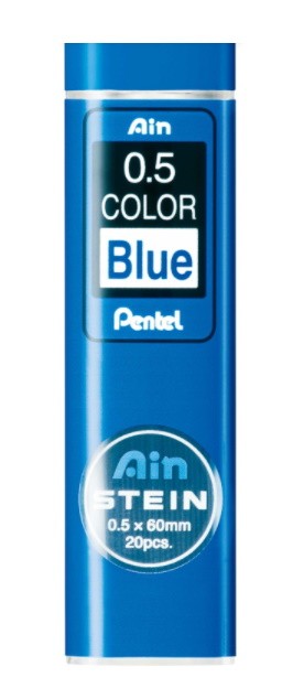 MINAS PENTEL COLOR AZUL 0,5