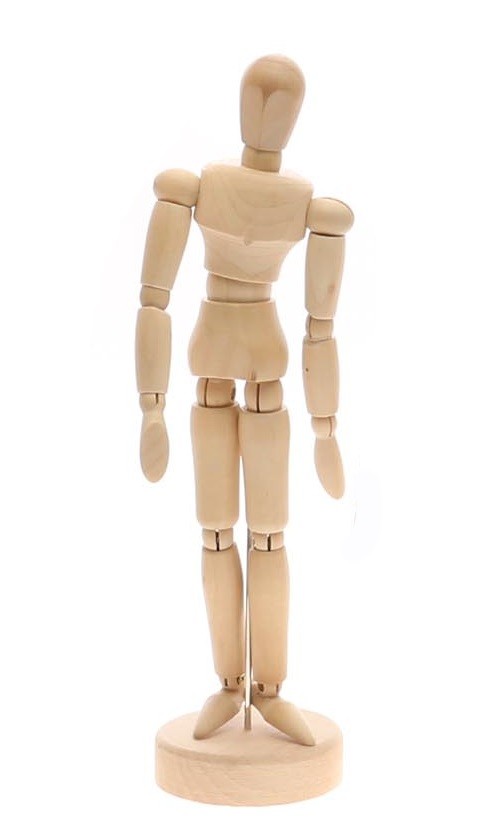 MANIQUÍ MASCULINO 30 cms.