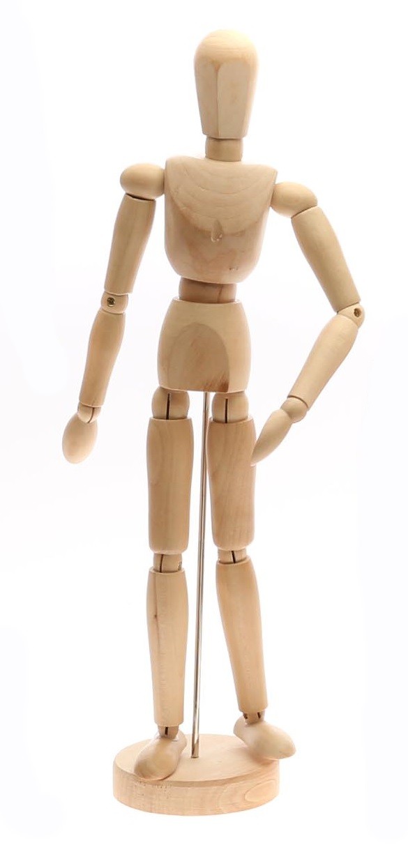 MANIQUÍ MASCULINO 40 cms.