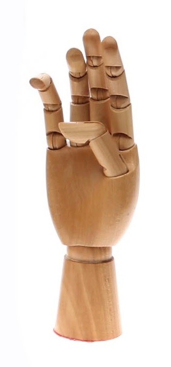 MANO ARTICULADA 18 cms.