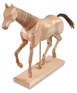 CABALLO ARTICULADO 30 cms