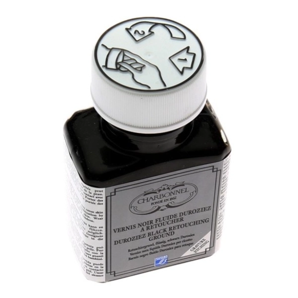 VERNIÇ CHARBONNEL-NOIR FLUIDE  75ml
