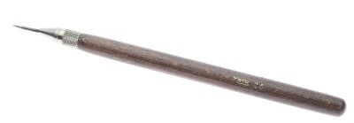 PUNTA SECA MANGO MADERA 2.0m/m