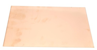 PLANCHA DE COBRE 16,5x25x0,1 cms.