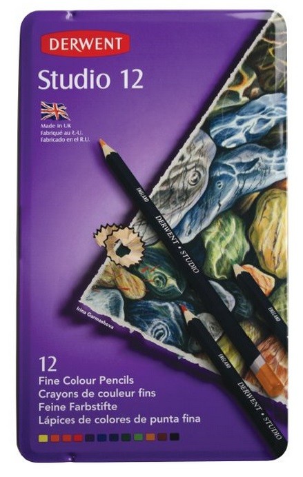 DERWENT STUDIO ESTUCHE 12 LAPICES