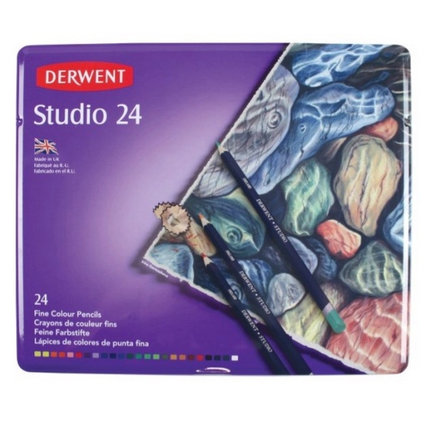 ESTUCHE 24 LAPICES DERWENT STUDIO