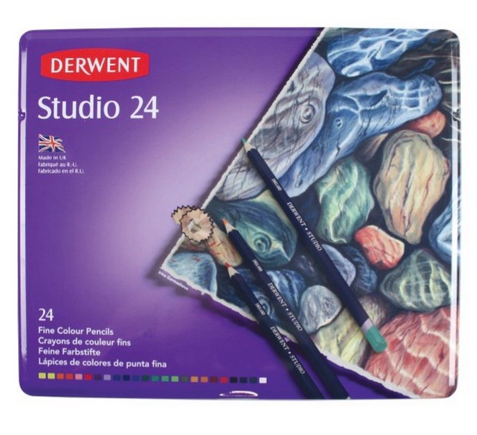 DERWENT STUDIO ESTUCHE 24 LAPICES