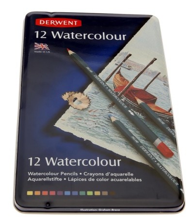 DERWENT WATERCOLOR 12 LAPICES