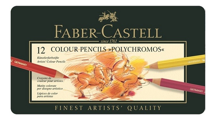 FABER-CASTELL POLYCHROMOS 12 LAPICES
