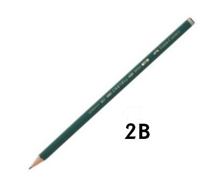 2B-LÁPIZ GRAFITO FABER CASTELL 9000