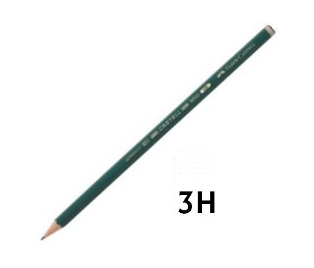 3H-LÁPIZ GRAFITO FABER CASTELL 9000