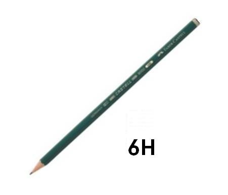 6H-LÁPIZ GRAFITO FABER CASTELL 9000