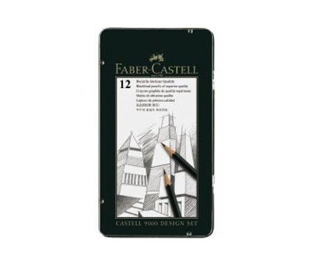 FABER-CASTELL 12 LAP.GRAFITO 5B-5H