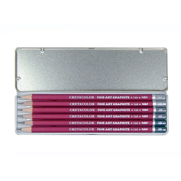 ESTUCHE 6 LAPICES GRAFITO CRETACOLOR