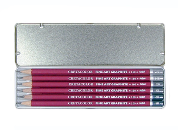 CRETACOLOR 6 LAPICES GRAFITO