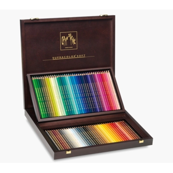 ESTUCHE MADERA 80 LAPICES SUPRACOLOR