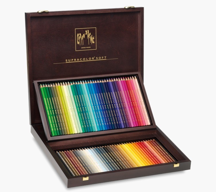 ESTUCHE MADERA 80 LAPICES SUPRACOLOR